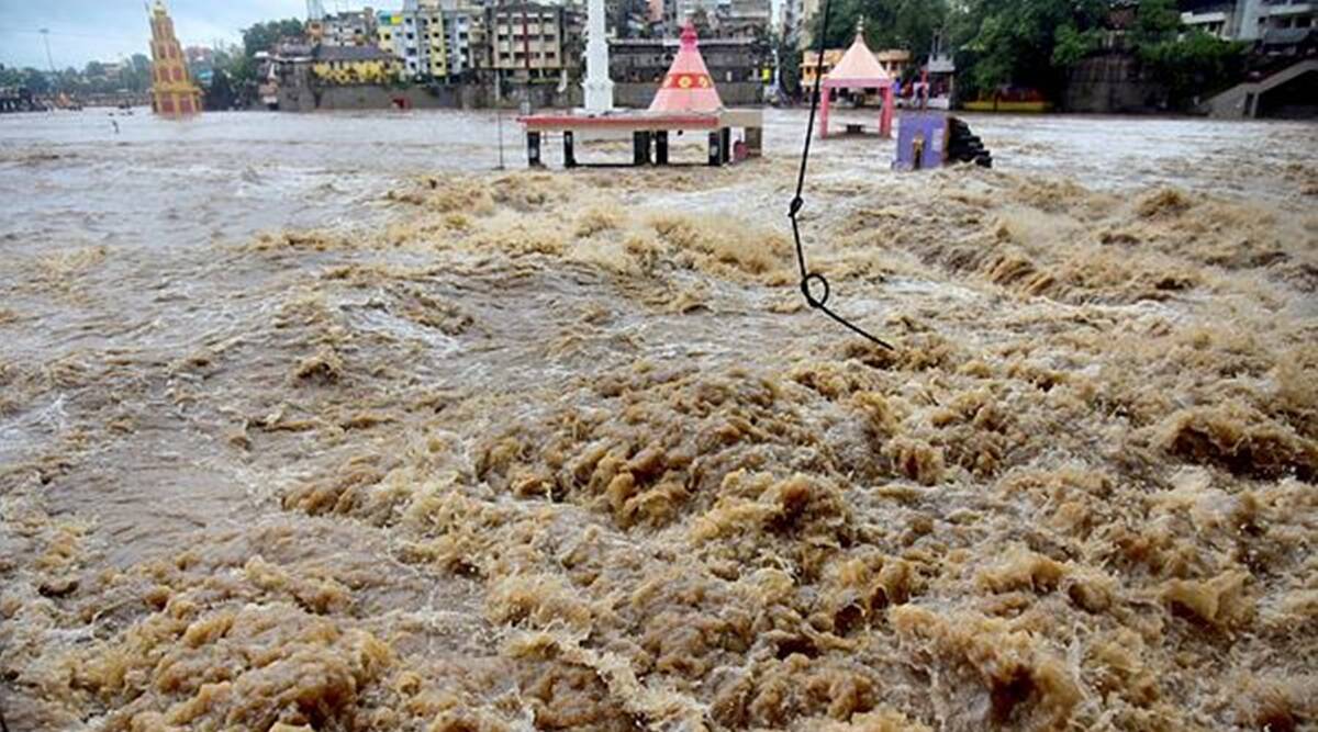Flood Situation Near Godavari River