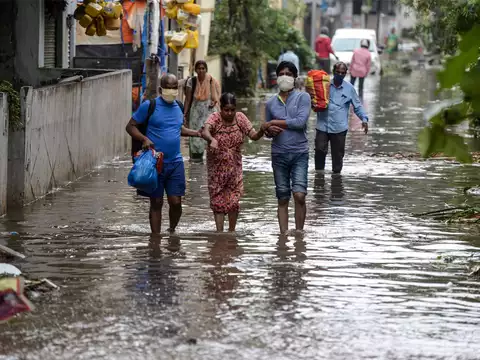 Hyderabad Rain Havoc Disrupts Life