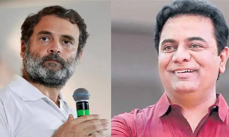 KTR Challenges Rahul Gandhi on Jobs Promise