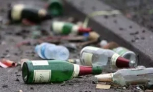 Non Duty Liquor Seized in Hyderabad