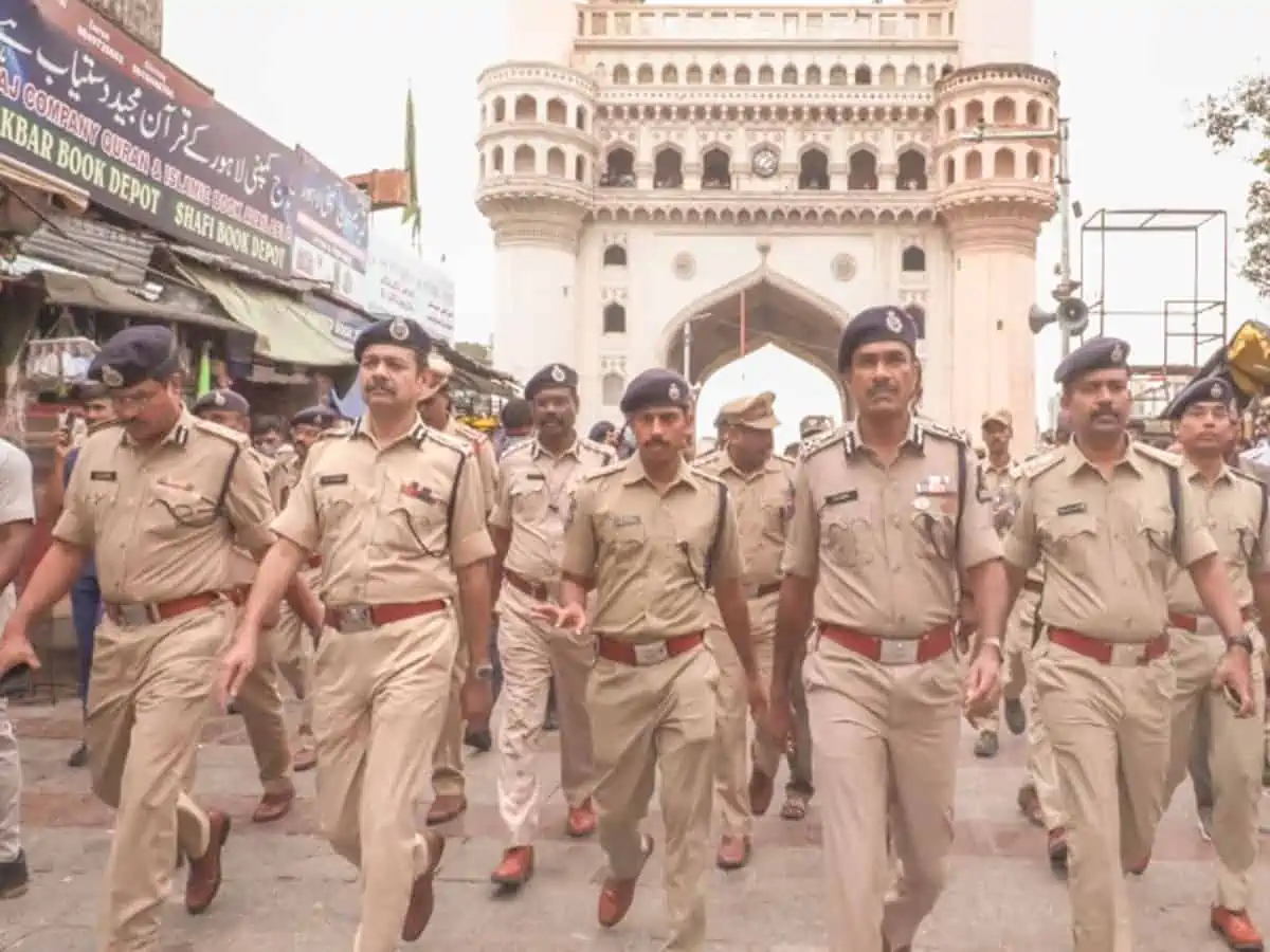 Telangana police Ganesh Visarjan security