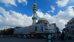 Mosques Covered for Ganesh Processions