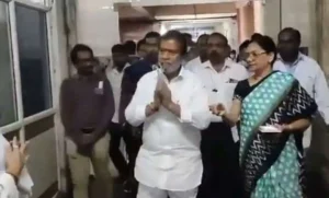 Health Minister visits Gandhi Hospital