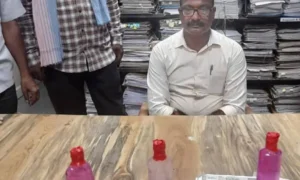 Horticulture Officer Caught Red Handed