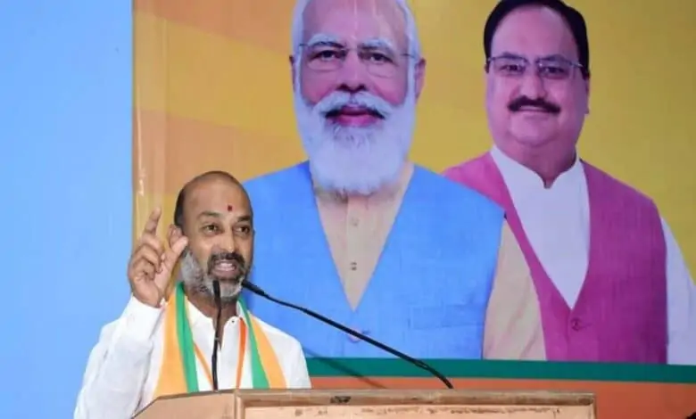 Bandi Sanjay Accuses Owaisi College Faculty