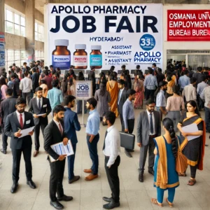 Apollo Pharmacy Holds Hyderabad Job Fair