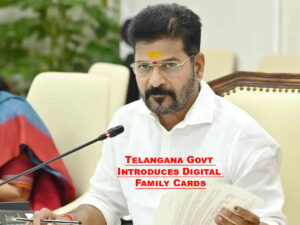 Telangana Govt Introduces Digital Family Cards