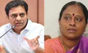 KTR Sends Legal Notice to Surekha