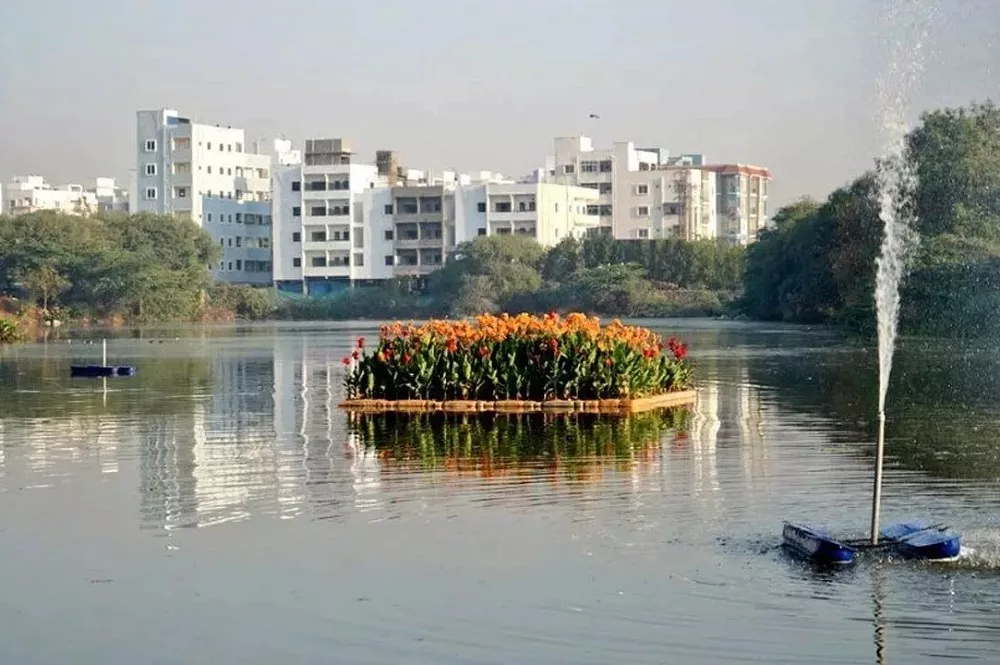 Lake rejuvenation in Hyderabad