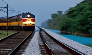 Visakhapatnam to Shamshabad high speed rail