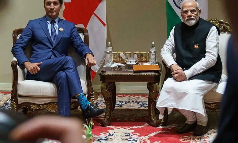 Modi meets Canadian PM Trudeau