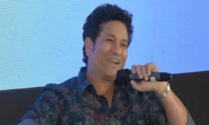 Sachin Tendulkar inspires young athletes