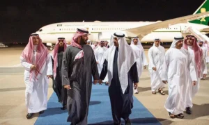 Saudi Crown Prince Visits UAE