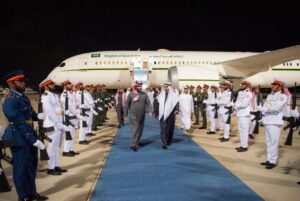 Saudi Crown Prince Visits UAE