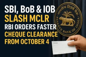 RBI Mandates Faster Cheque Clearing