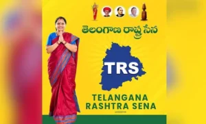 BRS Targets Kavitha Over TRS Name