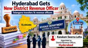 Hyderabad new District Revenue Officer