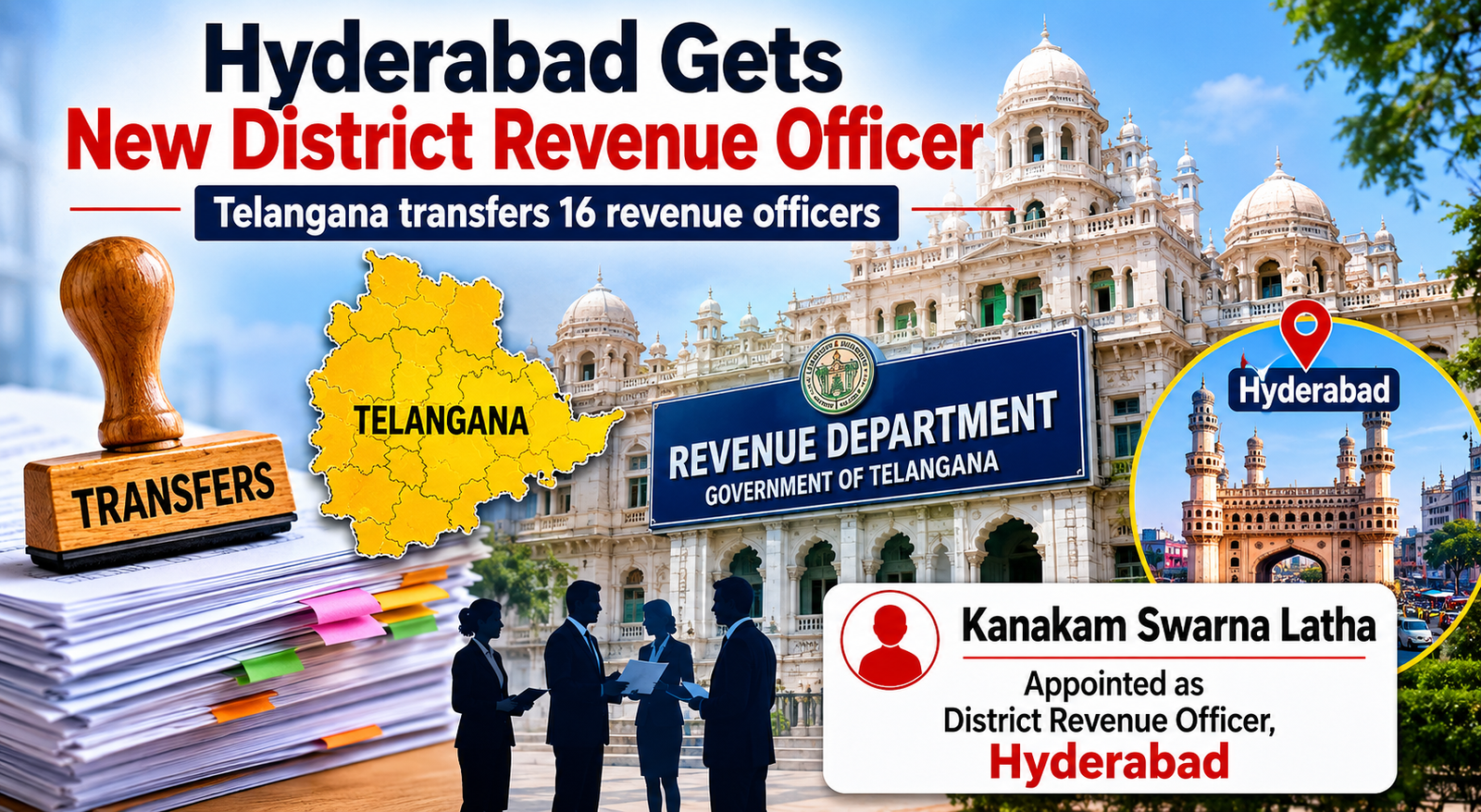 Hyderabad new District Revenue Officer