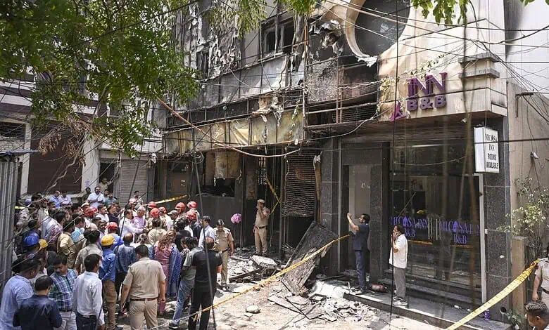 Delhi Hotel Fire Leaves City Shocked