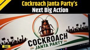 Cockroach Janta Party Hyderabad protest