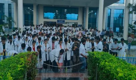 Patient Assaults Doctor at AP Hospital