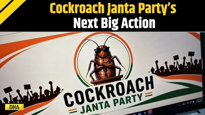 Cockroach Janta Party Hyderabad protest